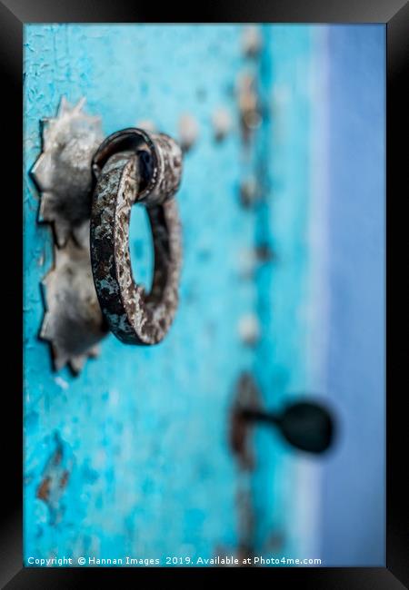 Lock and key Framed Print by Hannan Images