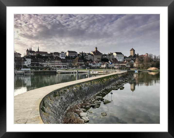 Murten Framed Mounted Print by DiFigiano Photography