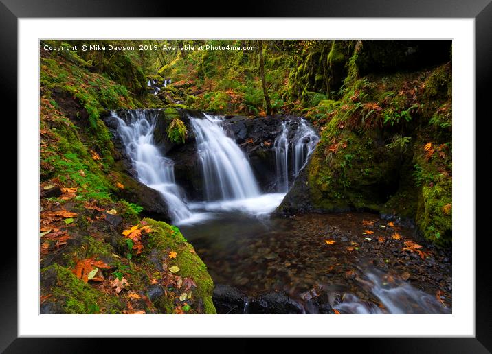 Staircase of Water Framed Mounted Print by Mike Dawson