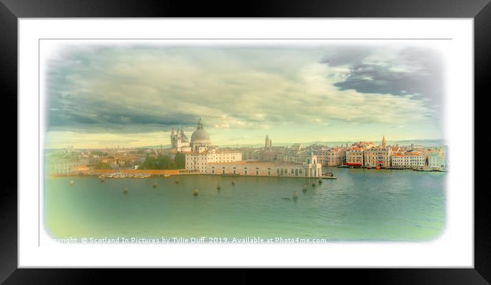 La Salute Venice Framed Mounted Print by Tylie Duff Photo Art