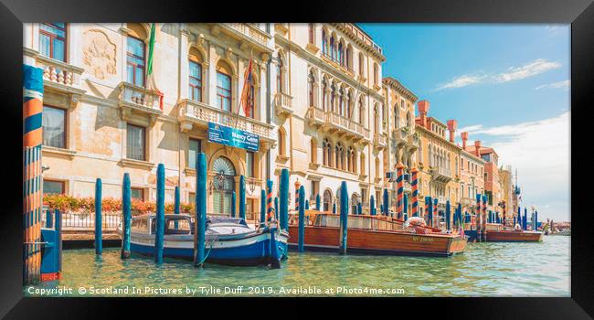 Grand Canal Venice Framed Print by Tylie Duff Photo Art