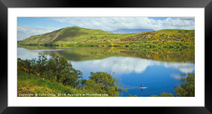 Mirror Lake Framed Mounted Print by Colin Chipp