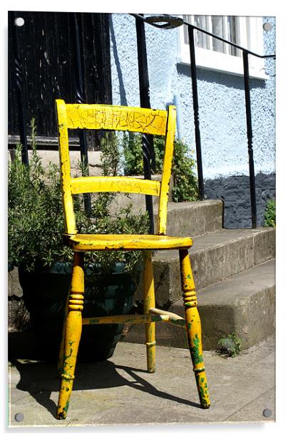 Chair Acrylic by David (Dai) Meacham