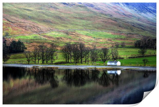 Buttermere Reflections Print by Sarah Couzens