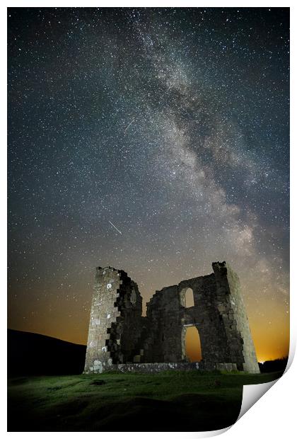 Skelton Tower Milky Way Print by Martin Williams