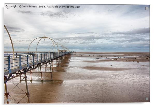 Southport Pier Acrylic by Juha Remes