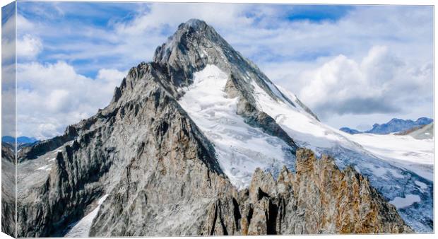 Bietschhorn Canvas Print by DiFigiano Photography