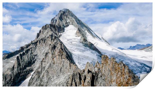 Bietschhorn Print by DiFigiano Photography