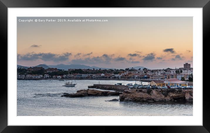 Cabo de Palos, Murcia, Spain Framed Mounted Print by Gary Parker