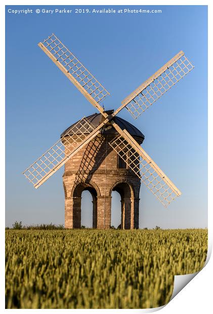 Chesterton Windmill near Leamington Spa Print by Gary Parker