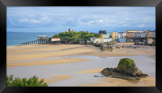 Tenby  Framed Print by Michael South Photography