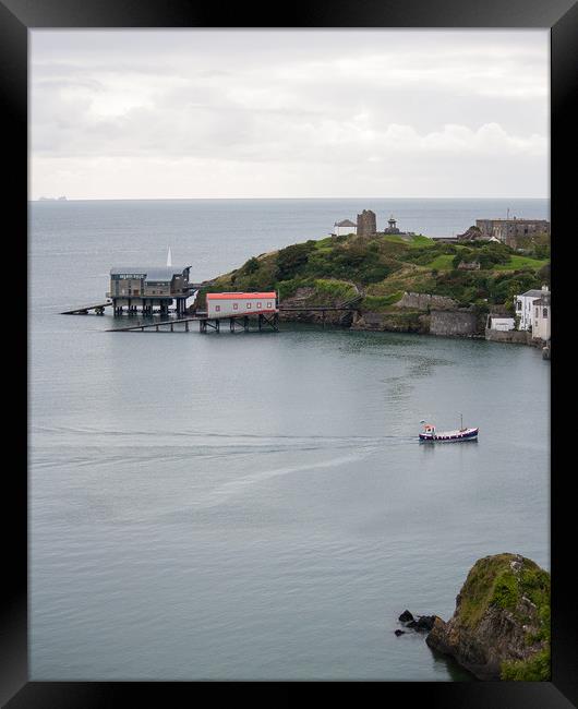 Tenby Framed Print by Michael South Photography