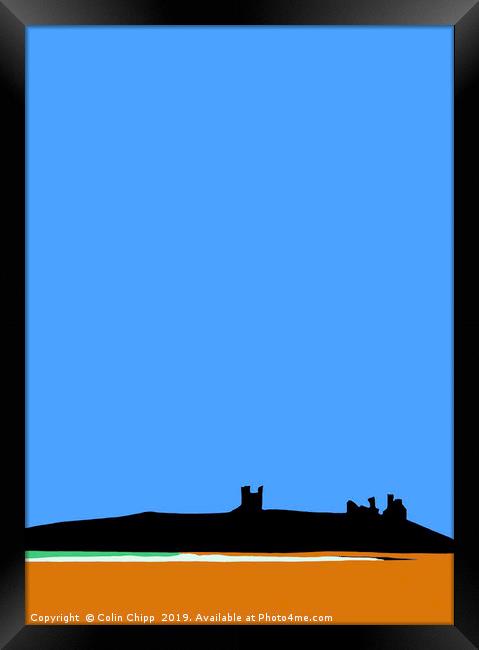 Dunstanburgh Castle Framed Print by Colin Chipp