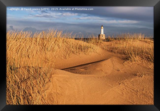Rattray Lighthouse Framed Print by David Lewins (LRPS)