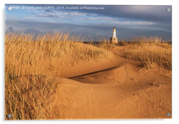 Rattray Lighthouse Acrylic by David Lewins (LRPS)
