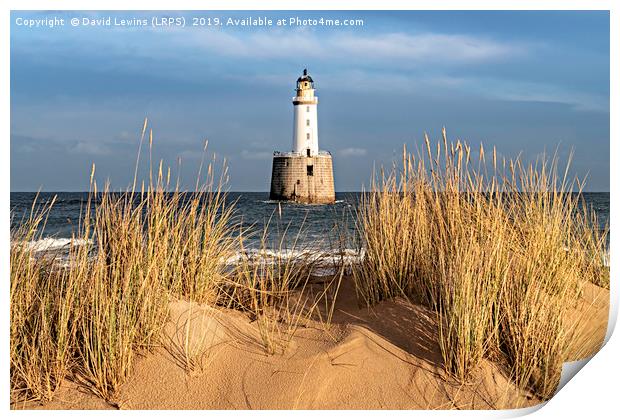 Rattray Lighthouse Print by David Lewins (LRPS)