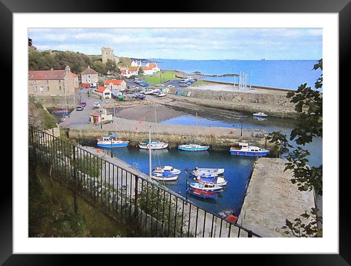 DYSART-FIFE Framed Mounted Print by dale rys (LP)