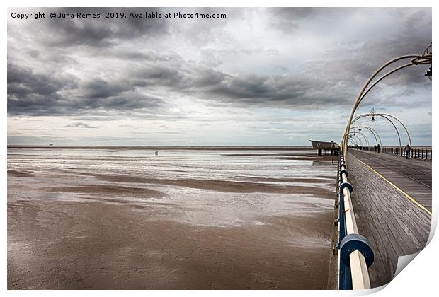 Southport Pier Print by Juha Remes