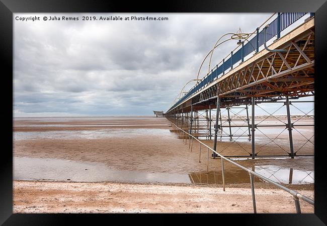 Southport Pier Framed Print by Juha Remes