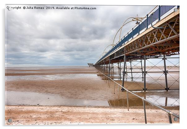 Southport Pier Acrylic by Juha Remes