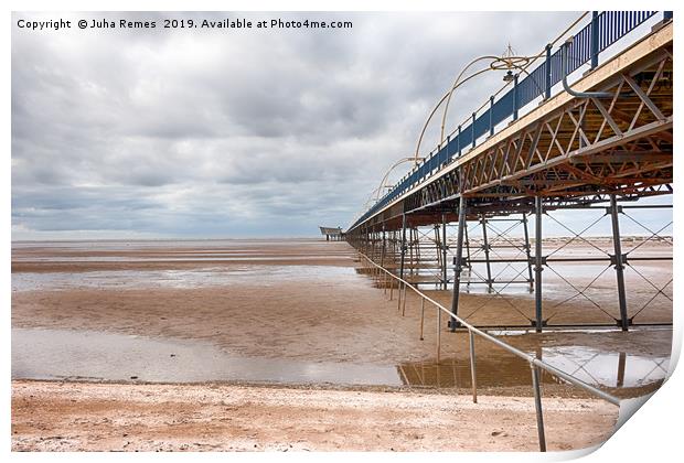 Southport Pier Print by Juha Remes