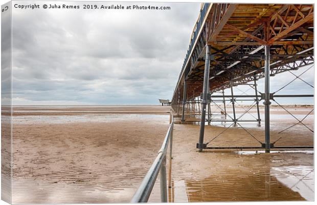 Southport Pier Canvas Print by Juha Remes