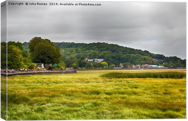 Grange Over Sands Canvas Print by Juha Remes
