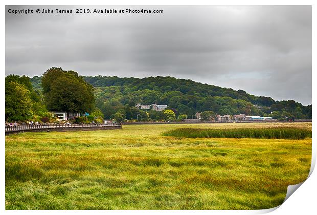 Grange Over Sands Print by Juha Remes