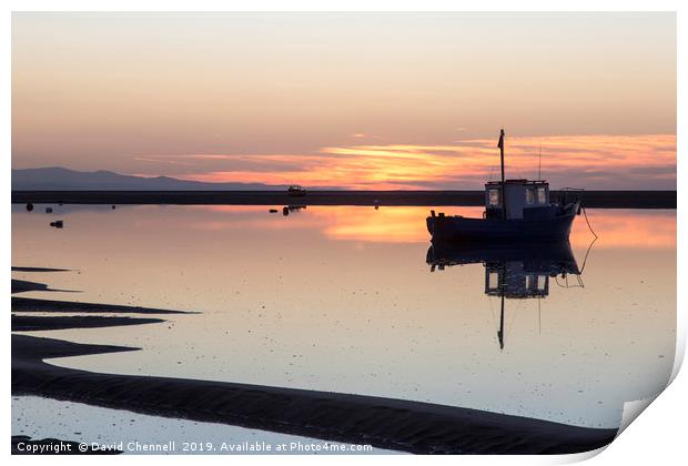 Meols Reflection Print by David Chennell