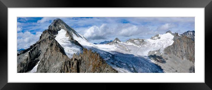 Bietschhorn II Framed Mounted Print by DiFigiano Photography