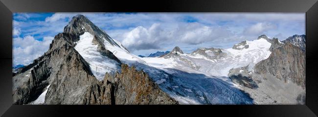 Bietschhorn II Framed Print by DiFigiano Photography