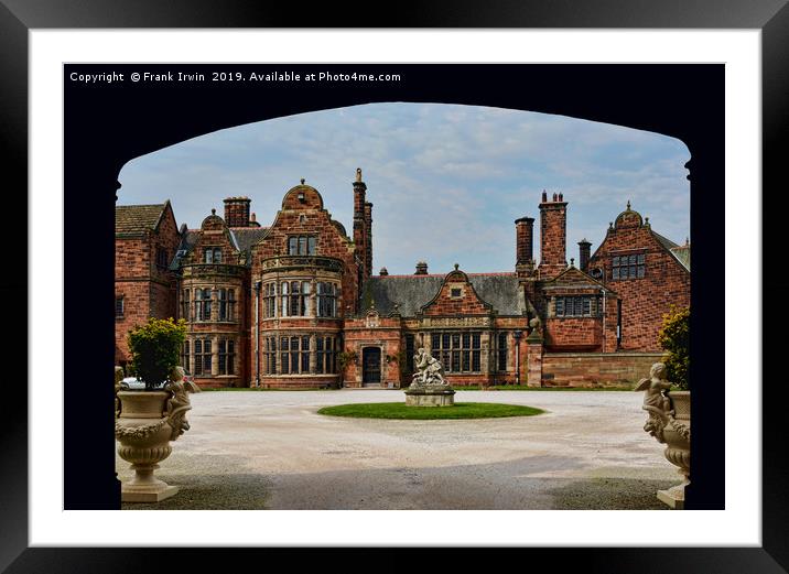 Thornton Manor, Thornton Hough, Wirral, UK Framed Mounted Print by Frank Irwin