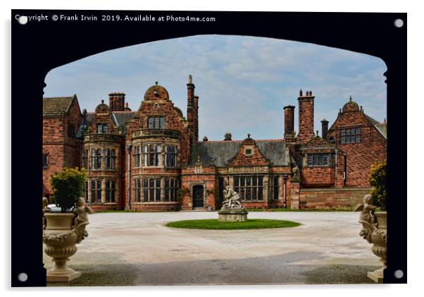 Thornton Manor, Thornton Hough, Wirral, UK Acrylic by Frank Irwin