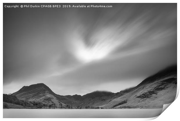 Buttermere Cloudscape Print by Phil Durkin DPAGB BPE4