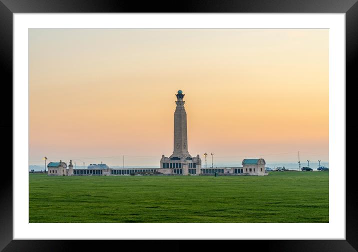 Portsmouth Naval Memorial Framed Mounted Print by KB Photo