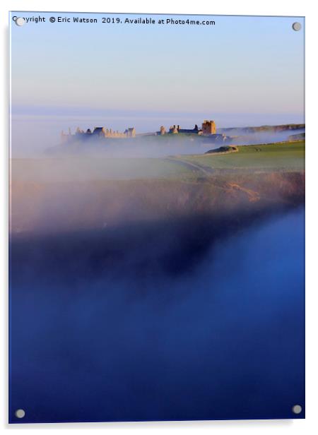 Castle In The Mist Acrylic by Eric Watson