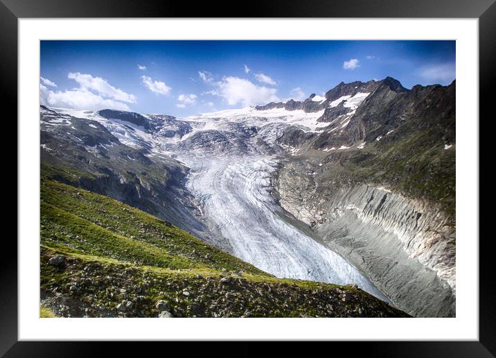 Val d'Herens Framed Mounted Print by DiFigiano Photography