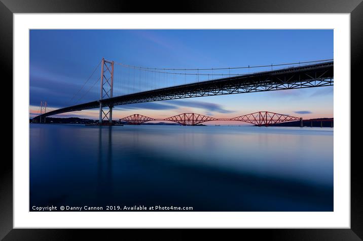 The Bridges Framed Mounted Print by Danny Cannon