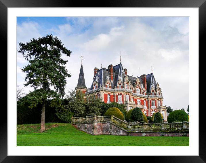 Chateau Impney Framed Mounted Print by Jason Williams
