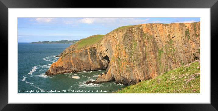 Baggy Point Framed Mounted Print by David Morton