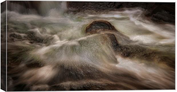 Water and rocks Canvas Print by Leighton Collins
