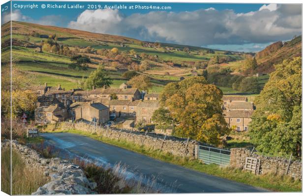 Thwaite, Swaledale, Yorkshire Dales Canvas Print by Richard Laidler