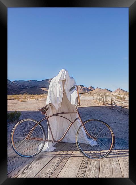 Ghost Rider Framed Print by LensLight Traveler