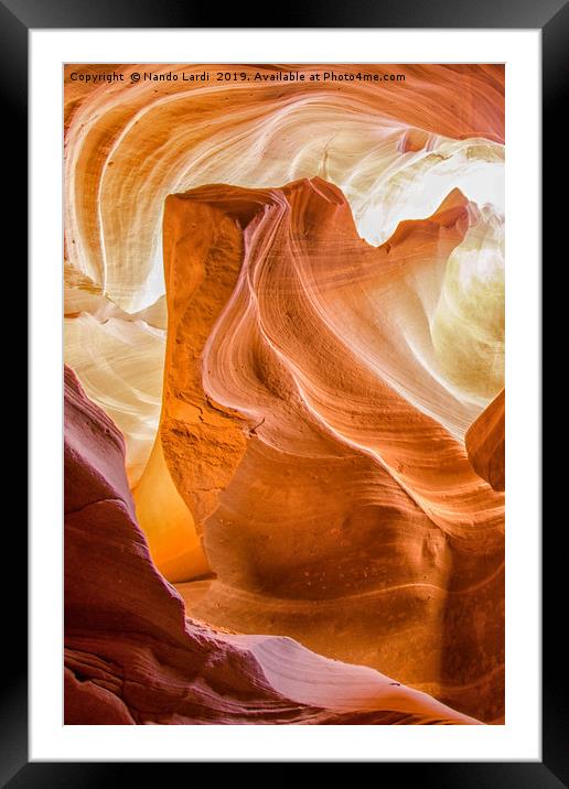 Navajo Lines Framed Mounted Print by DiFigiano Photography