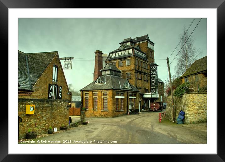 Hook Norton Brewery Framed Mounted Print by Rob Hawkins