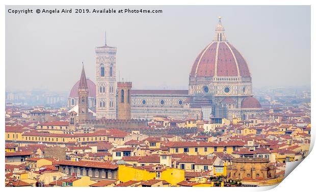 Florence. Print by Angela Aird