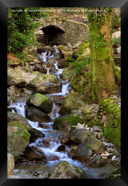 Greenhead Gill, Grasmere, Lake District National P Framed Print by Louise Heusinkveld
