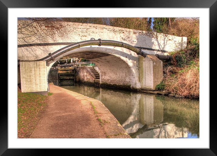 Springwell Lane Bridge - 176 Framed Mounted Print by Chris Day