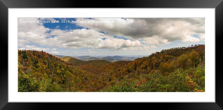 Graveyard Fields Framed Mounted Print by DiFigiano Photography