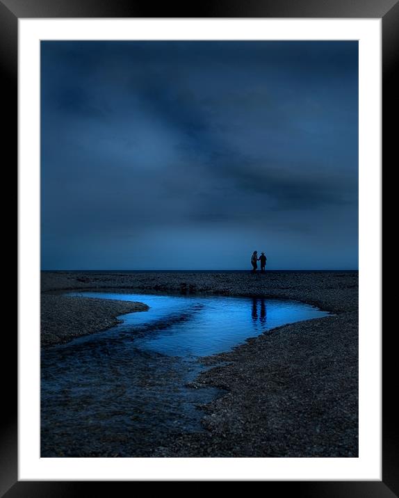 Night Time Reflections Framed Mounted Print by Dave Hayward